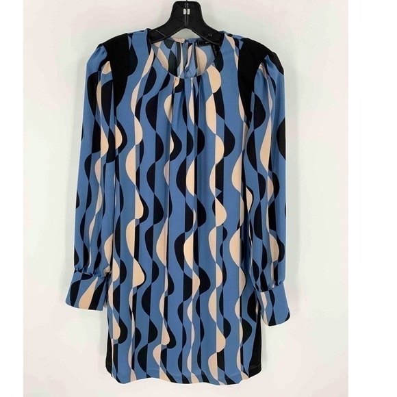 BCBG Maxazria adorable geometric print easy statement dress - Picture 9 of 9